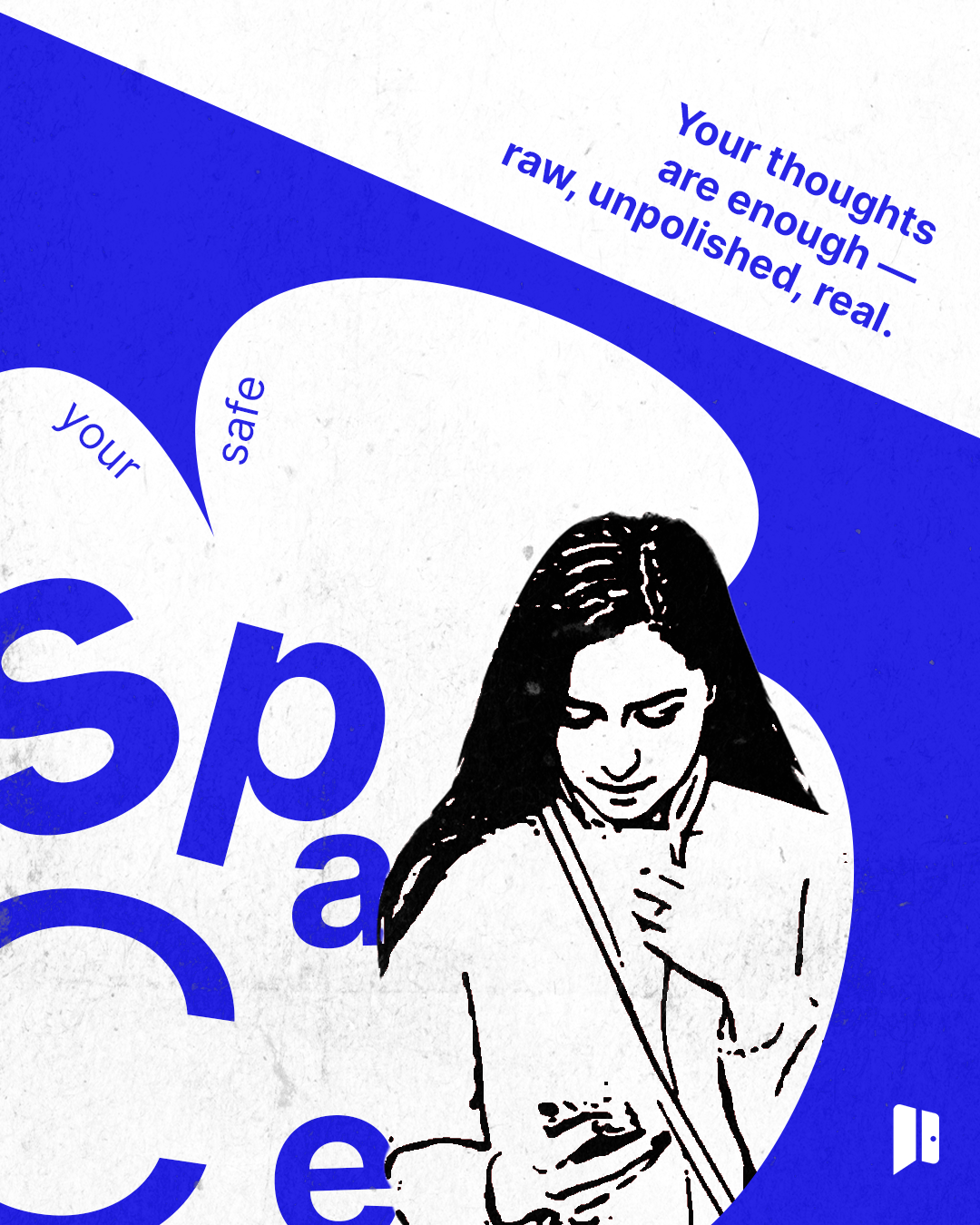 Shadoor campaign — your thoughts are enough, raw, unpolished, real